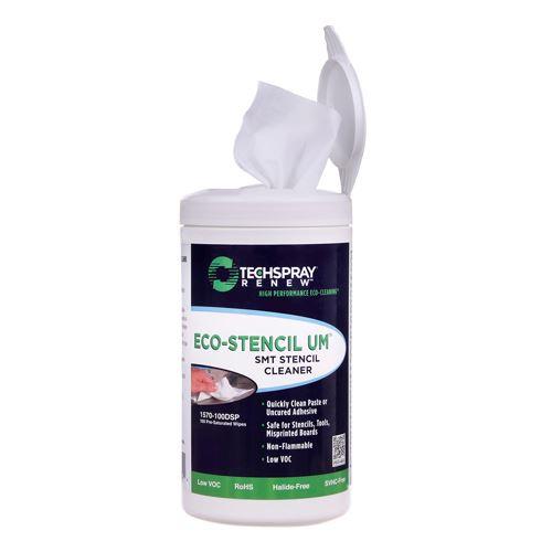 Techspray Eco-Stencil UM Wipes - 1570-100DSP