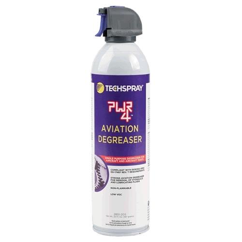 Techspray PWR-4 Aviation Degr - 20oz aerosol MOQ CASE/12 - 2851-20S