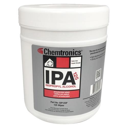 Chemtronics IPA Wipes - 70% IPA - SIP125P