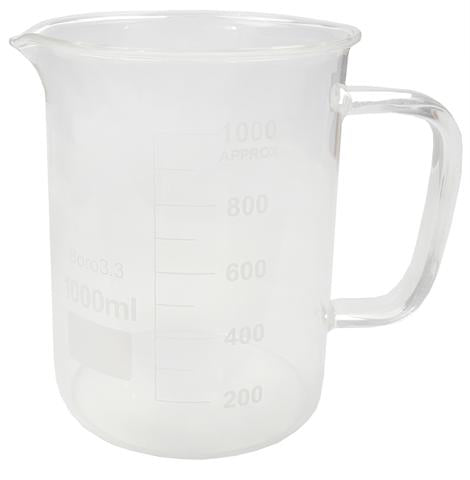 Beaker w/ Glass HANDLE 1000ML - B4270-1000