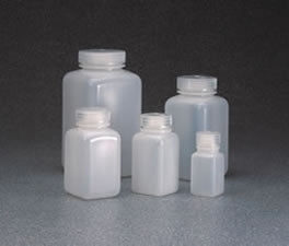BOTTLE Square HDPE 6oz. 12/PK - B6470-06