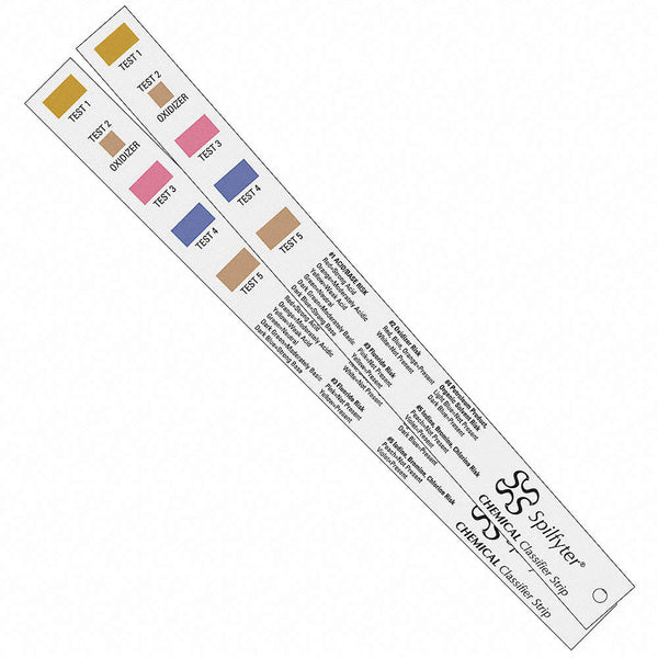 CHEMICAL CLASSIFER STRIPS 50pk - S1220-50