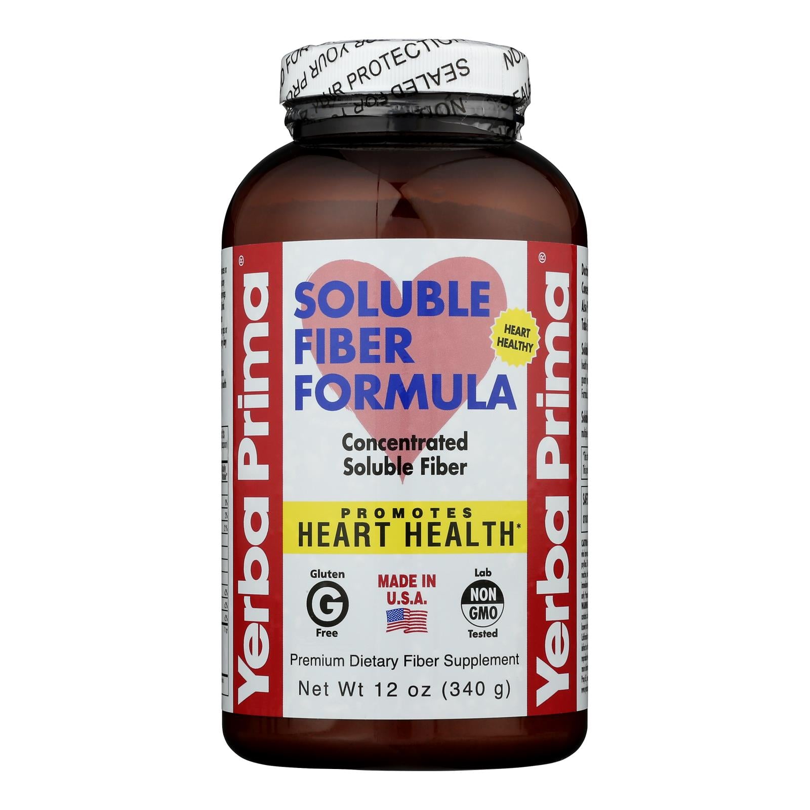 Yerba Prima Soluble Fiber Formula - 12 oz