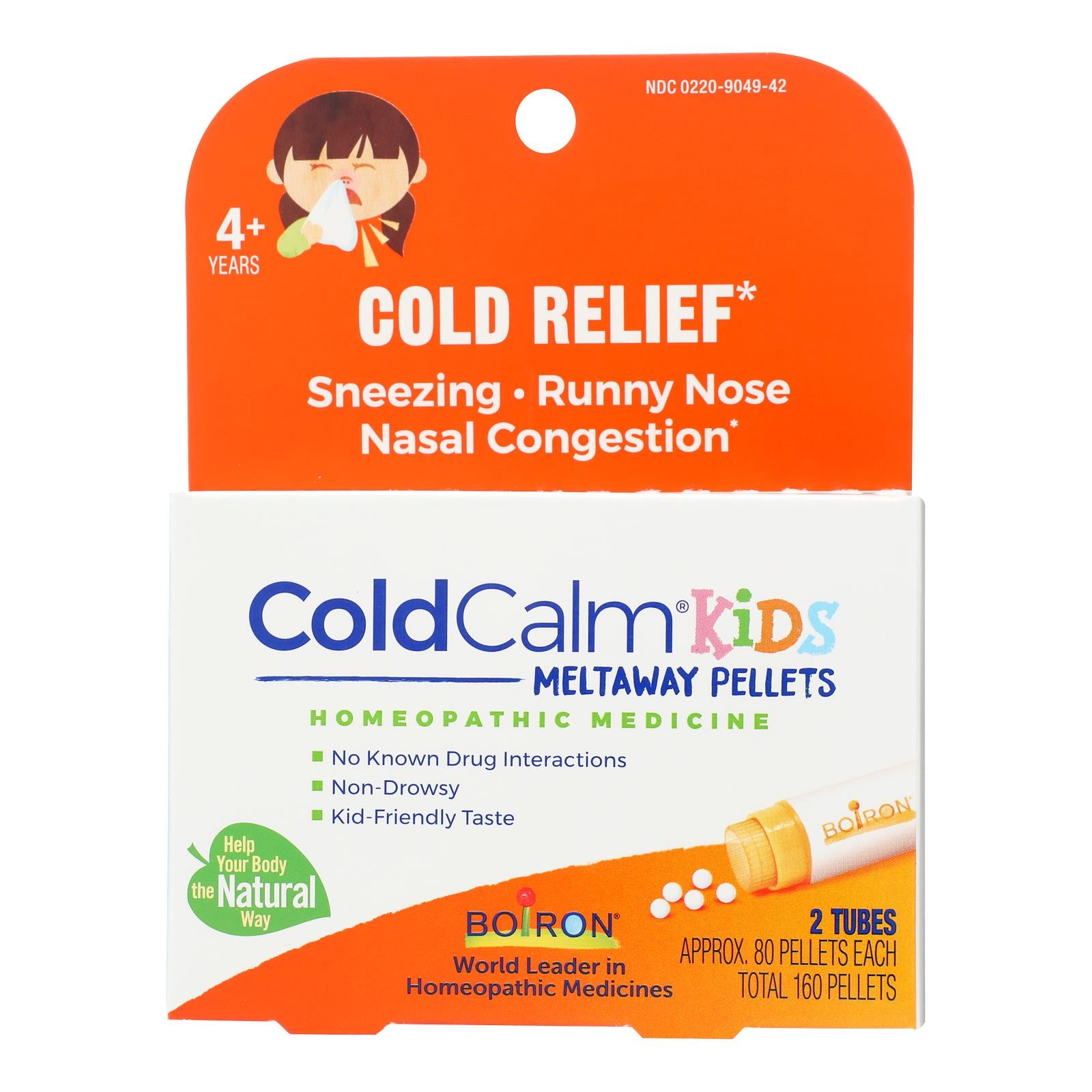 Boiron - Children's Cold Calm Pellets - 2 Doses