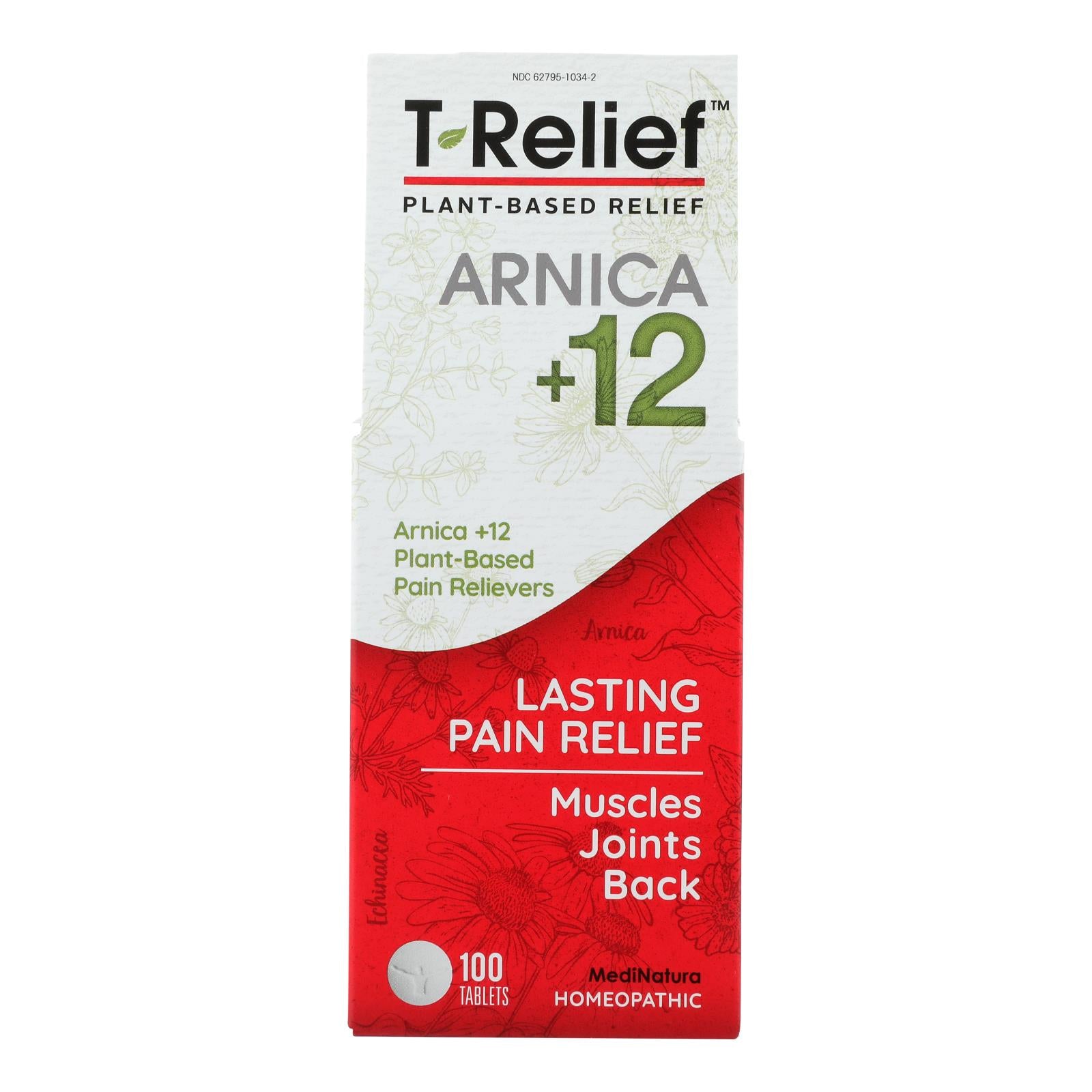 T-Relief Pain Relief Arnica Tablets, 100 ct.