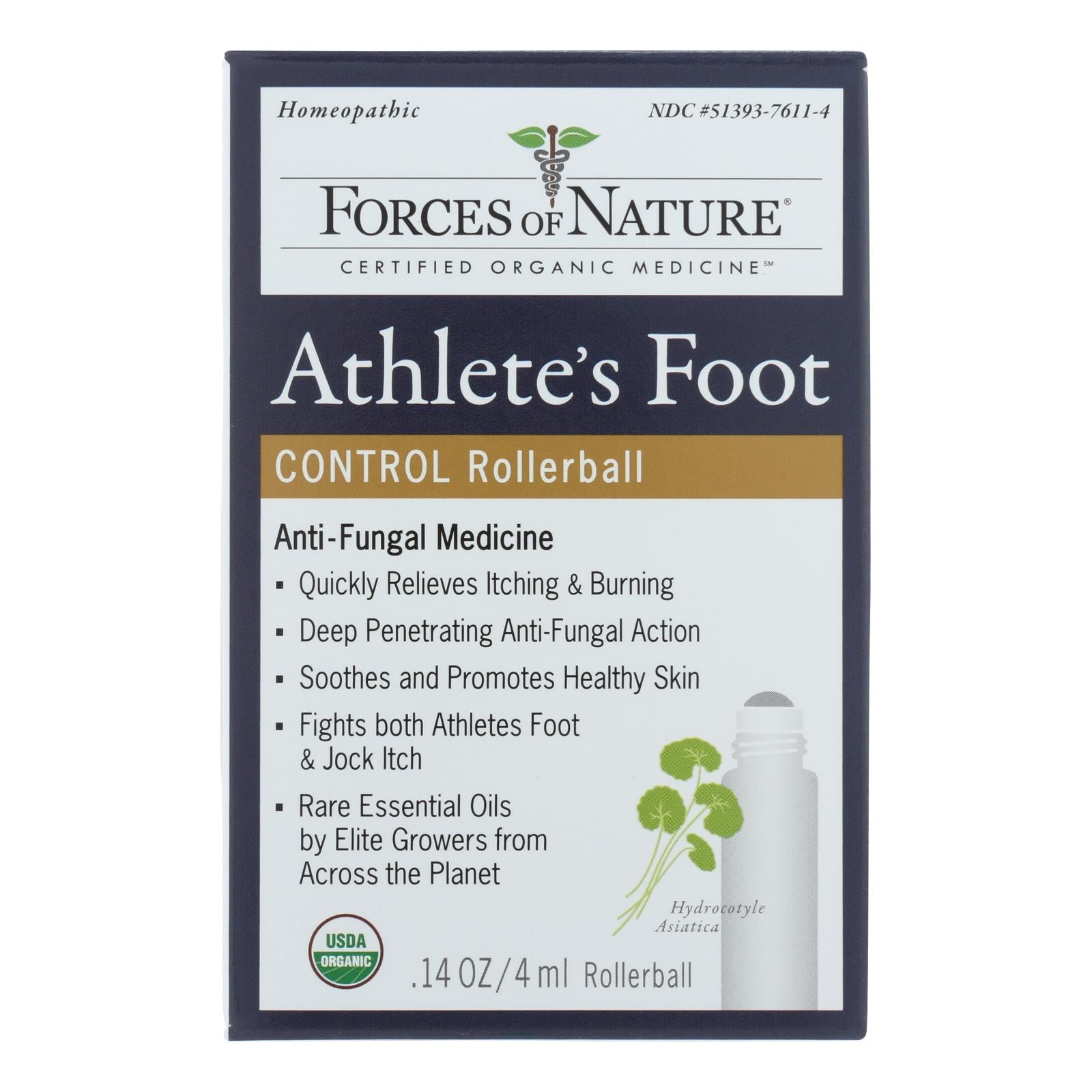 Forces of Nature Athlete's Foot Antifungal, 4 mL