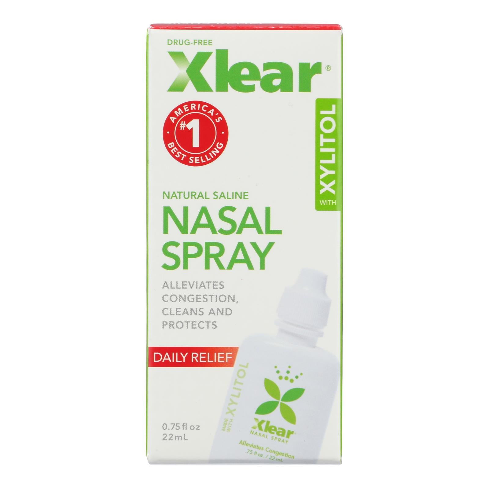 Xlear - Nasal Spray Sinus Single - .75 FZ