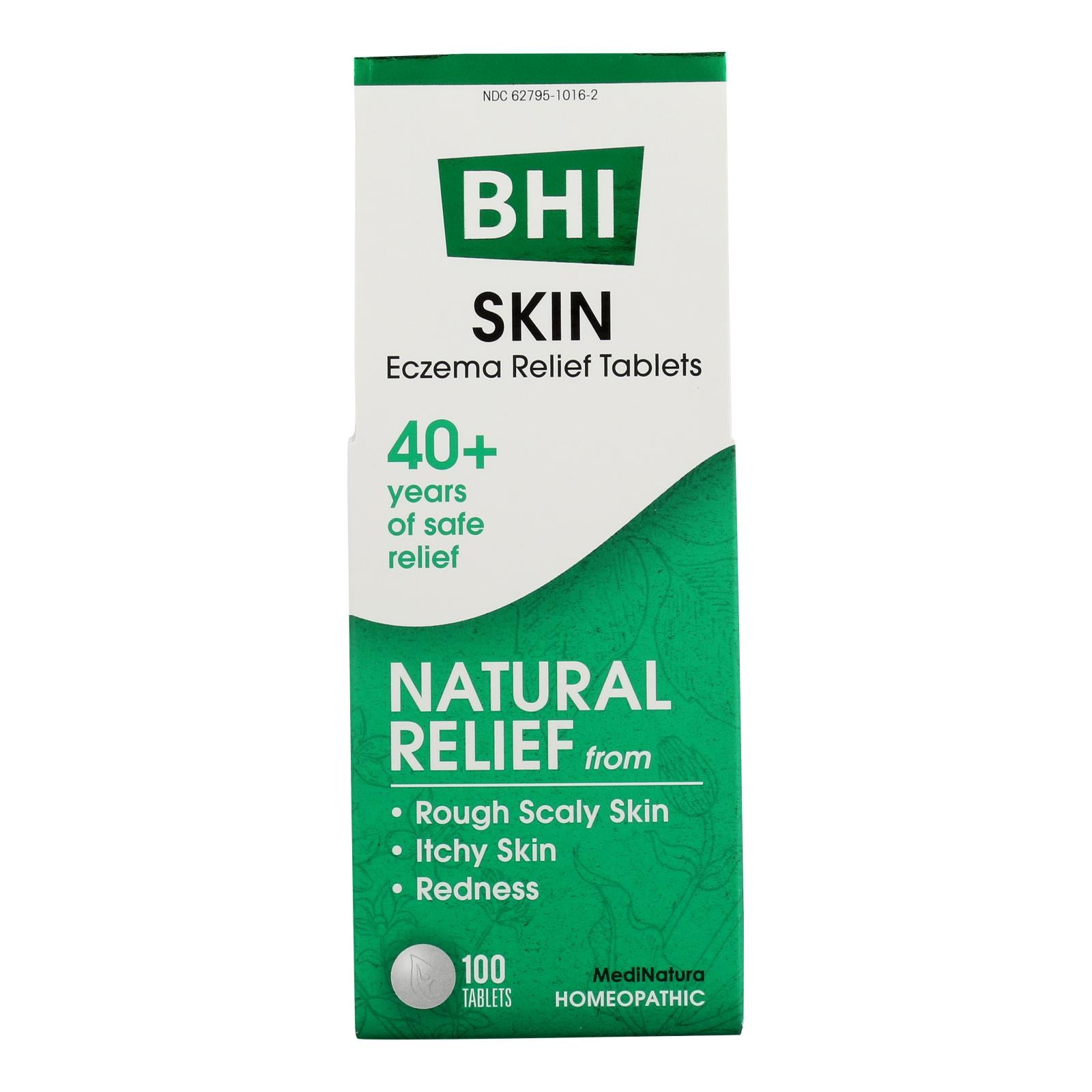 BHI Skin Eczema Relief Tablets, 100 ct.