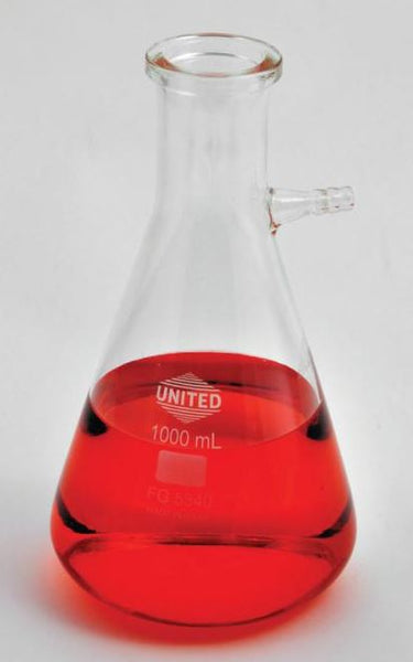 Lab Glass FLASK Filter 4000ML w/TUBE - F4990-4000