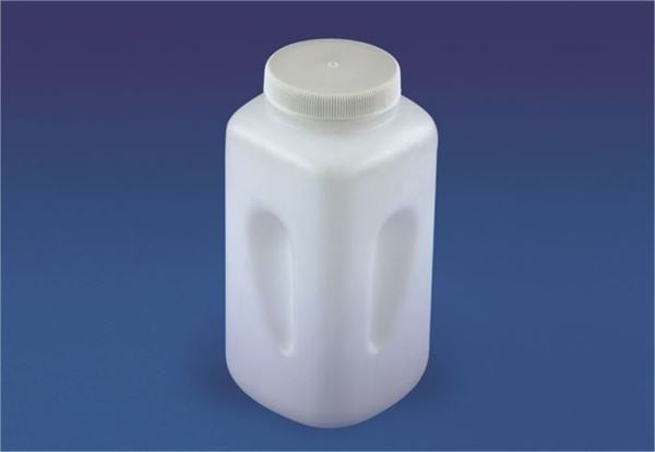 Wide Mouth Square Bottle, Pp, 4000ml - 33511