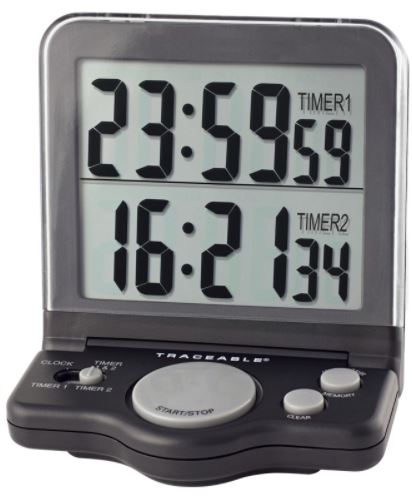 TIMER w/LARGE DIGITAL DISPLAY