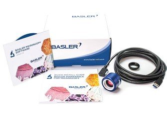 Basler 107228 PowerPack for Microscopy with Microscopy pulse 5.0 MP