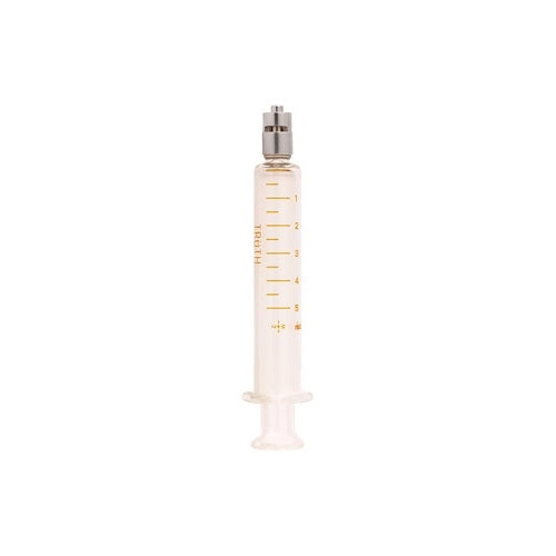 Glass Syringe 30ml W/ LUER LOCK METAL HUB - P6369-30