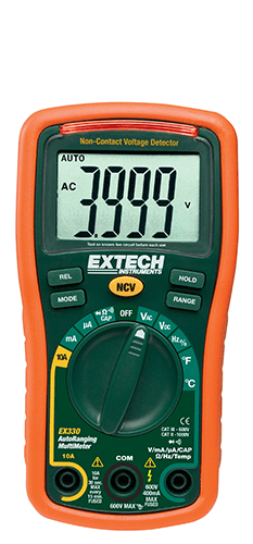 MULTIMETER w/TEMP PROBE