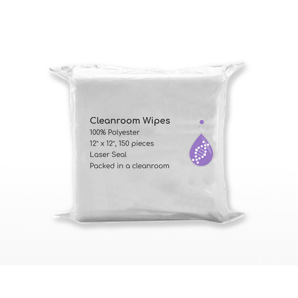 LabClean Wipe Polyester 12"x12"- 100% Polyester Cleanroom Wipe - Case of 1500