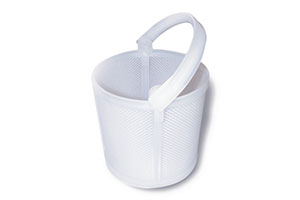 Basket 6x6"Dia PP w/HDL. - B3716-6