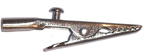 Alligator Clips, Plain, Pack Of 10 - ACLP01-PK/10