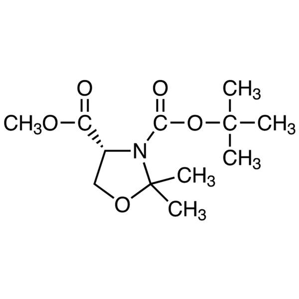 (R)-(+)-3-(tert-Butoxycarbonyl)-4-methoxycarbonyl-2,2-dimethyl-1,3-oxazolidine, 5G - B5352-5G