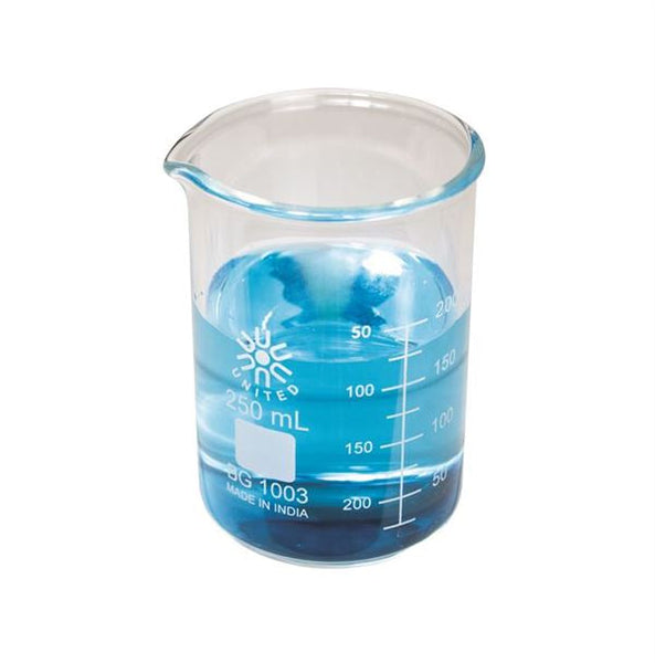 Beakers, Low Form, Heavy Duty, 250ml - BG1003-250