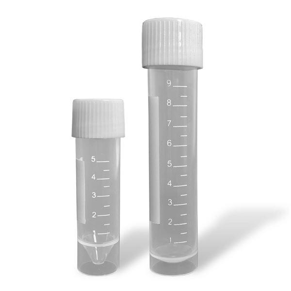 Transport Tube- sterile- 16 x 80mm- 10ml- with screw-cap-100 tubes per bag- 1000/cs-C1812