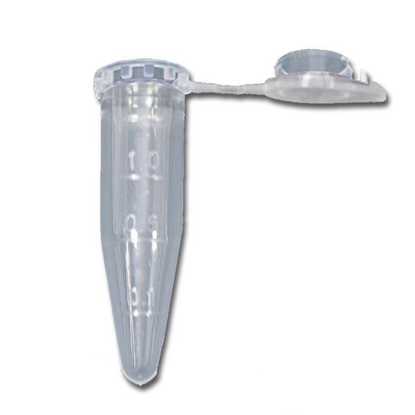 Microtube w/ cap- 0.5ml- Locktop style cap- 1000/pk-C2050