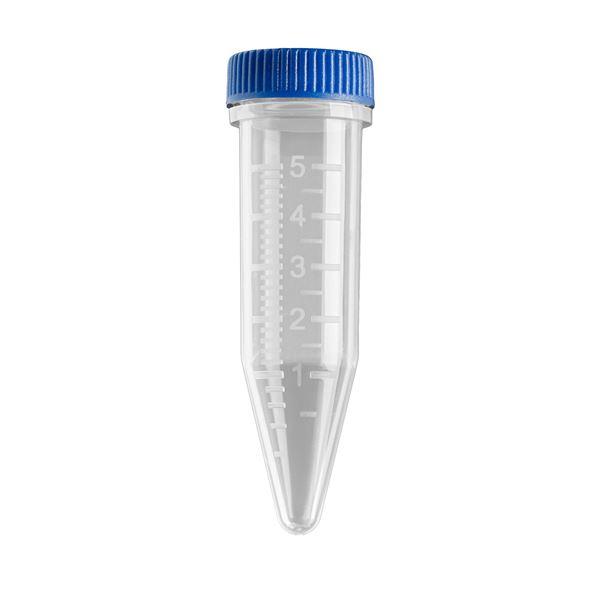 Five-O 5mL Screw-cap MacroTube- non-sterile- w/ screw caps packed separately- 500/cs-C2530