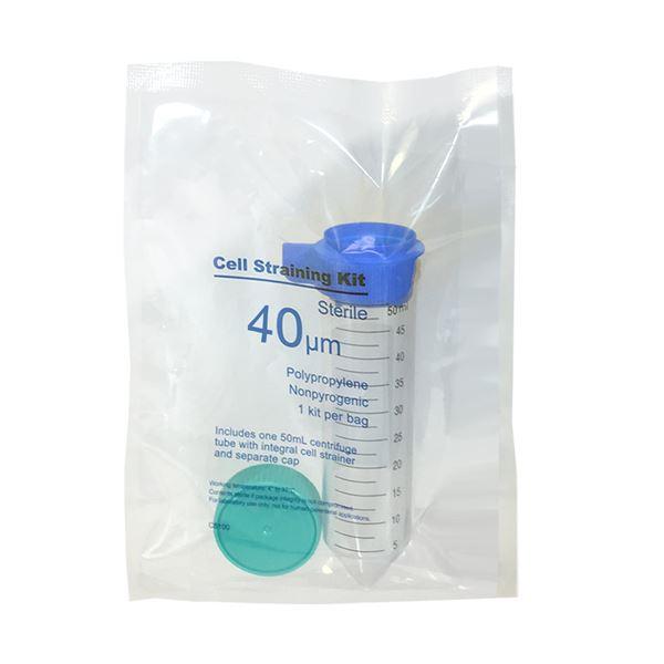 ReadyStrain 70µm Cell straining kit w/ strainer- 50mL tube and screw-cap- white- 50/pk-C5070