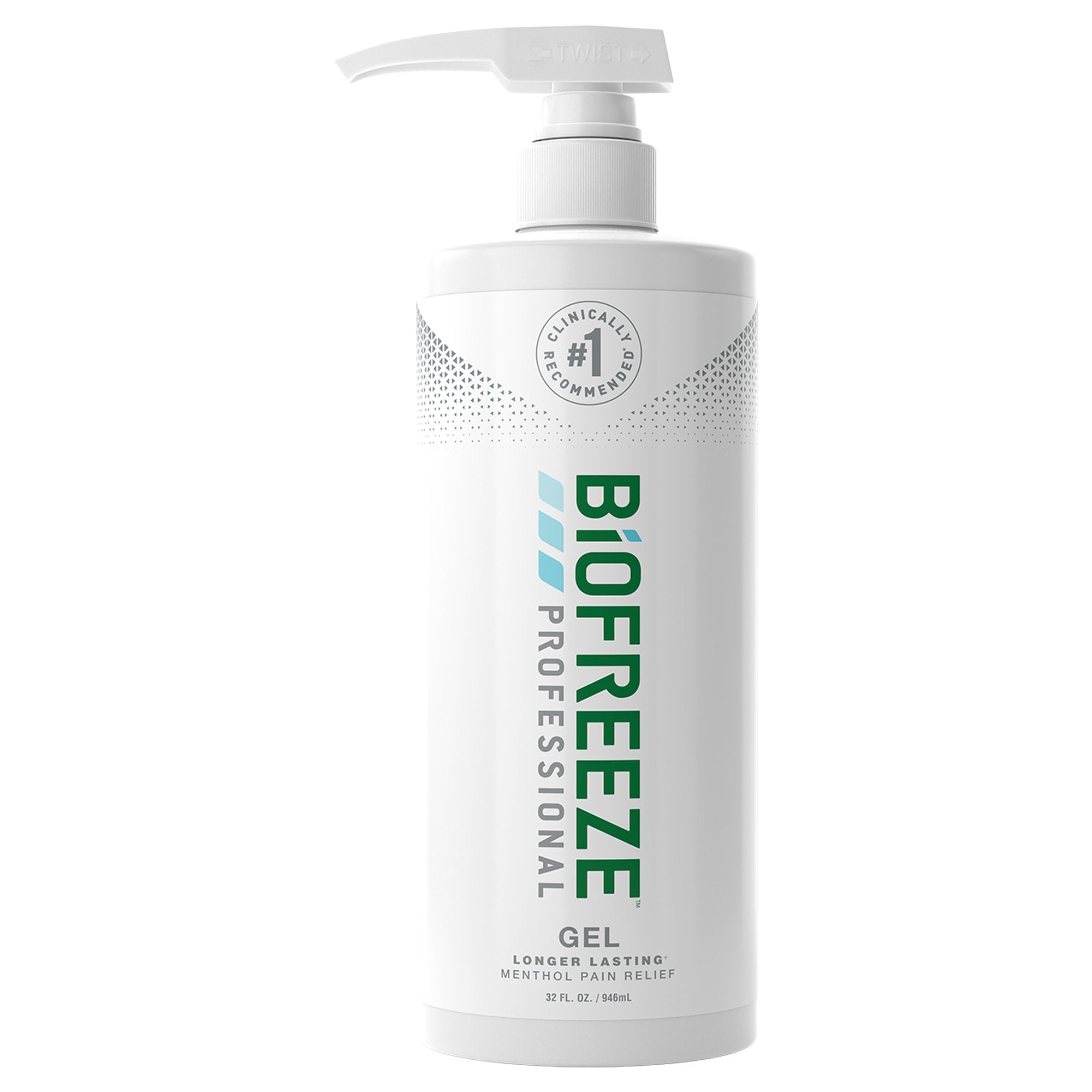 Biofreeze Professional 5% Menthol Topical Pain Relief, Pump Bottle