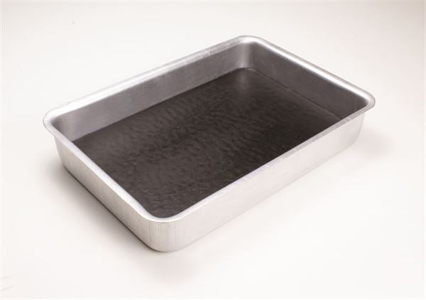 Dissecting Pan, Aluminum, With Black Wax, 11.25" X 7.5" X 1.5" - DSPA01-W
