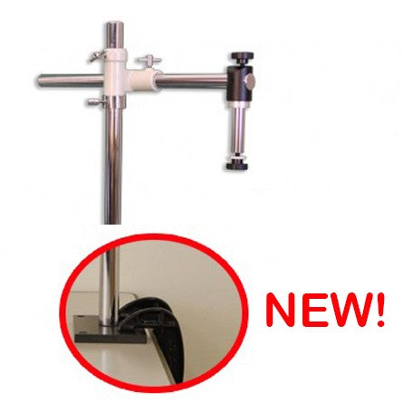 Meiji Techno BOOM Stand w/CLamp MOUNT - M48-S4500