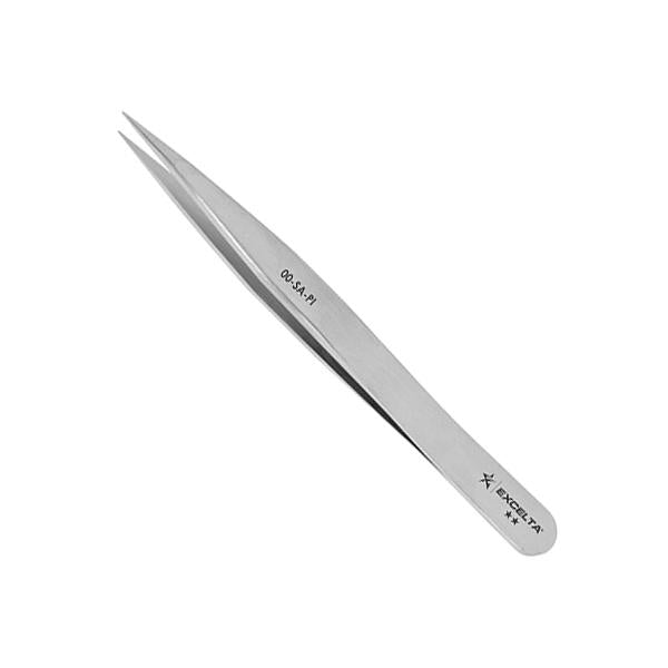 Excelta Tweezers - 00-SA-PI - Straight Strong Medium Point - Anti-Mag. SS - 00-SA-PI