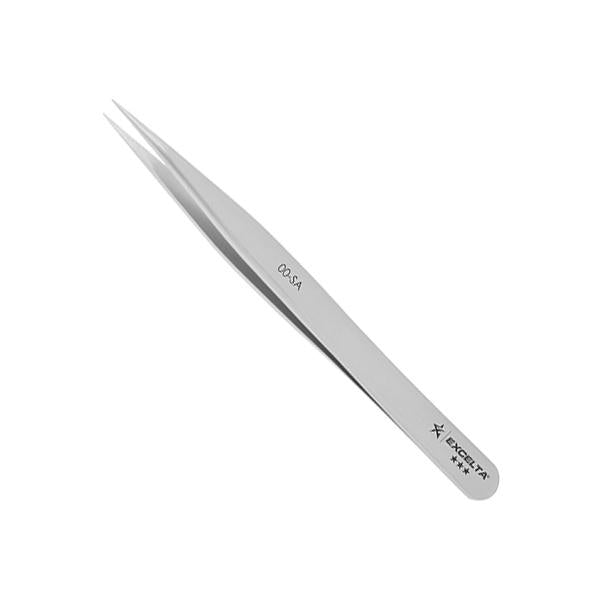 Excelta Tweezers - 00-SA - Straight Strong Medium Point - Anti-Mag. SS - 00-SA