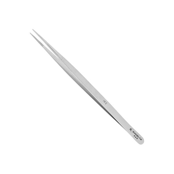 Excelta Tweezers - Straight Strong Point - SS - 19-S