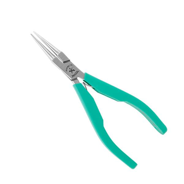 Excelta Pliers - Medium Round Nose - SS - SL Grip - 2843SL