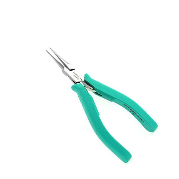Excelta Pliers - Medium Needle Nose - SS - Serrated Tip - 2847D