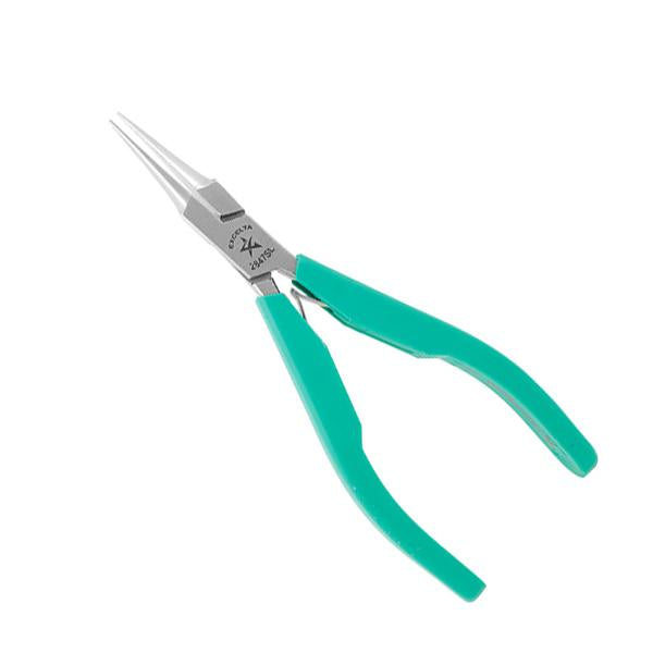Excelta Pliers - Medium Needle Nose - SS - SL Grip - 2847SL