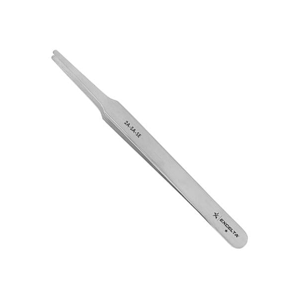Excelta Tweezers - 2A-SA-SE - Straight Tapered Flat Point - Anti-Mag. SS - 2A-SA-SE