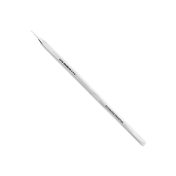 Excelta Probe - Angled Short Micro Tip - SS - .001" - 335B