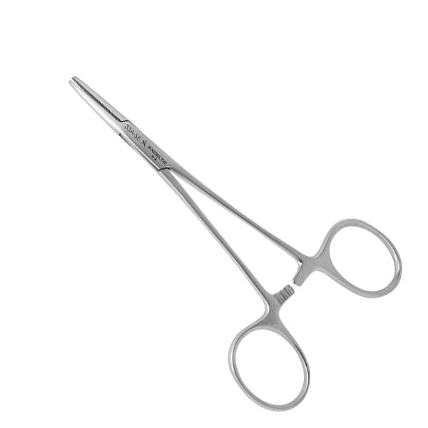 Excelta Clamp - Mosquito - Straight - SS - Serrated - 33A-SE