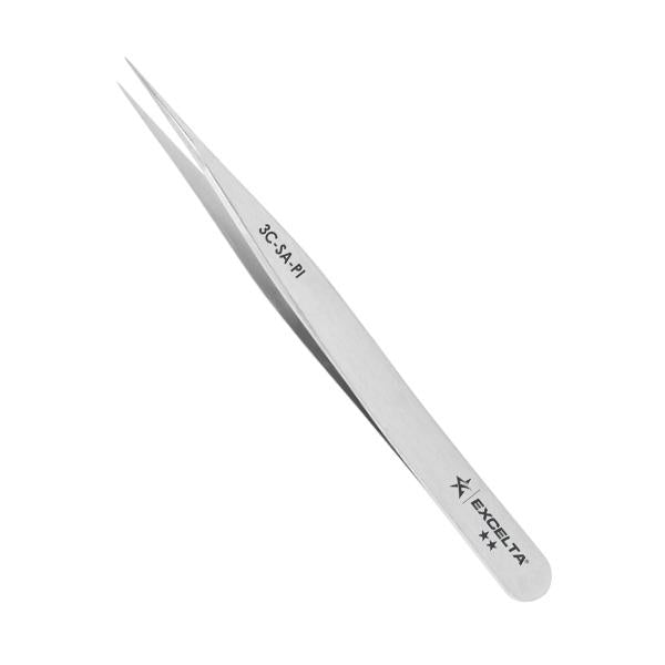 Excelta Tweezers - Straight Very Fine Point - Anti-Mag. SS - 3C-SA-PI