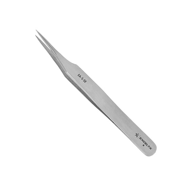 Excelta Tweezers - Offset Ultra Fine Point - SS - 5A-S-SE