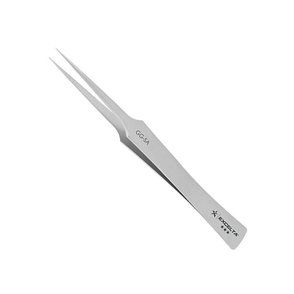 Excelta Tweezers - Straight Tapered Medium Point - Anti-Mag. SS - GG-SA