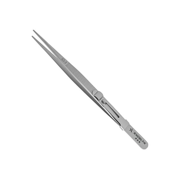Excelta Forceps - Gemologist - Straight - SS - Slide Lock - JLS-3
