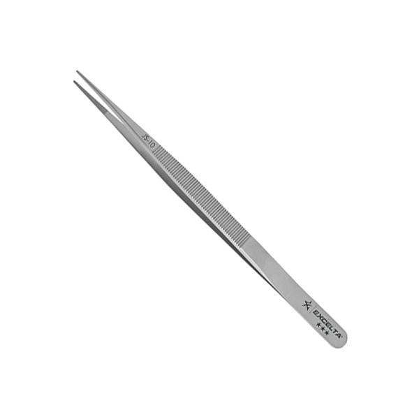 Excelta Forceps - Gemologist - Straight - SS - Starlight Coated - JS-10