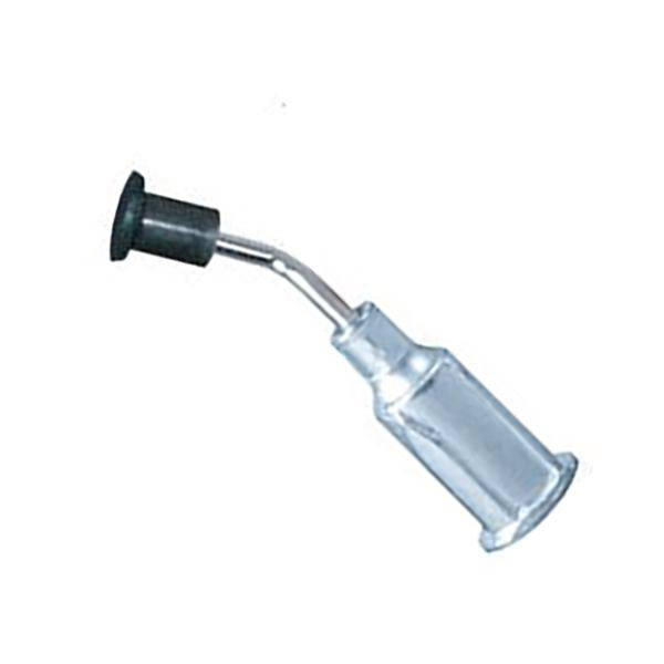 Excelta Vacuum Probe/Cup - Bent - Black Buna-n - .13" dia. - PVB-CB-18