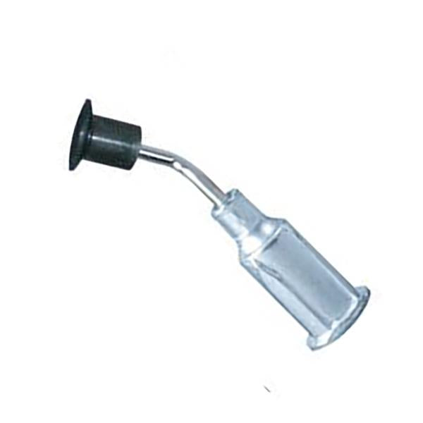 Excelta Vacuum Probe/Cup - Bent - Black Buna-n - .19" dia. - PVB-CB-316