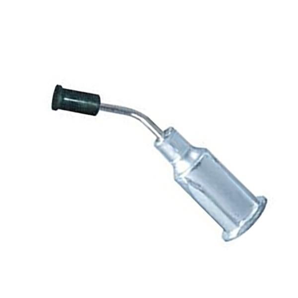 Excelta Vacuum Probe/Cup - Bent - Black Buna-n - .10" dia. - PVB-CB-332