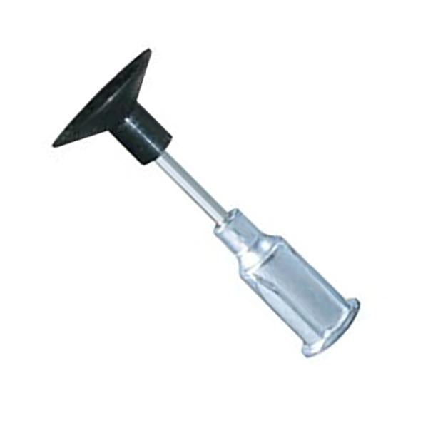 Excelta Vacuum Probe/Cup - Straight - Black Buna-n - .5" dia. - PVS-CB-12