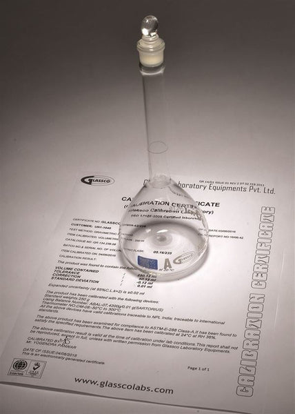 Vol Flask,Cls A, Gl Stpr,Indiv,100ml - FG5639-100QR