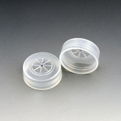 Cap, Snap, PE, with Pierceable Cross Cut, for Sample Cups: 110021, 110610, 110621 & 110711-113133